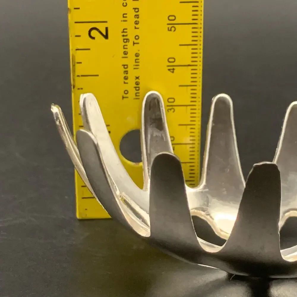 Vintage F. B. Rogers Silver Plate Pasta Server “Kings” Pattern - Picture 12 of 12